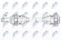 Приводний вал Bmw 5 E60 E61 520D,523I,525D,525I,528I,530I,530D,535I,Xi,Ixdrive,Xs 02-10