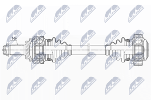Приводний вал Bmw 5 E60 E61 520D,523I,525D,525I,528I,530I,530D,535I,Xi,Ixdrive,Xs 02-10