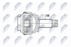 Шарнирный комплект, приводной вал Bmw 5 F10,F11 09-, X3 10-, X4 10-, 6 F13,F12 11-, 6 Gran Coupe F06 12-