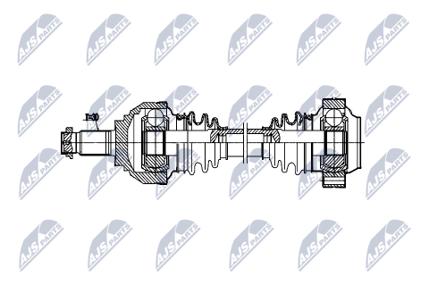 Приводной вал Bmw E65,E66,E67 740D,745D,760I,760Li 03- Приводной вал Bmw E65,E66,E67 740D,745D,760I,760Li 03-