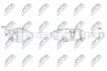 Приводний вал Bmw X5 G05,F95 18-, X6 G06,F96 19-, X7 G07 19-