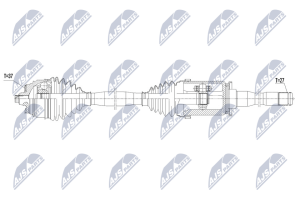 Приводний вал Bmw X5 G05,F95 18-, X6 G06,F96 19-, X7 G07 19-