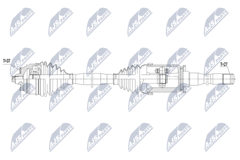 Приводний вал Bmw X5 G05,F95 18-, X6 G06,F96 19-, X7 G07 19- Приводний вал Bmw X5 G05,F95 18-, X6 G06,F96 19-, X7 G07 19-