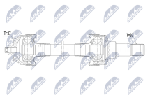 Приводний вал Bmw X7 G07 19-