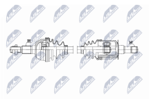 Приводний вал Cadillac Srx 3.6,4.6 04-, Sts 3.6,4.6 05-, Cts 3.0,3.6 08-