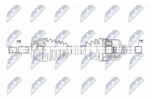 Приводной вал Citroen C4 Picasso, Grand Picasso 2.0Hdi 150Km 13-, Spacetourer 2.0Hdi 150Km 18-, 160Km 19-