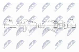 Приводной вал Dacia Lodgy 1.5Dci 15-