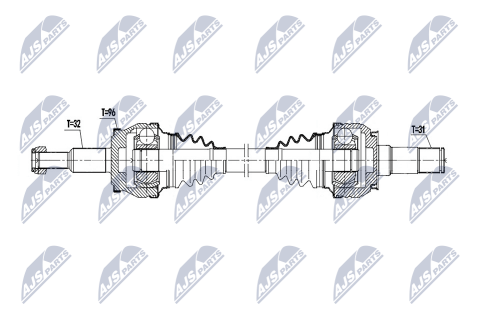 Приводной вал Dodge Charger 6.4Srt8 11-
