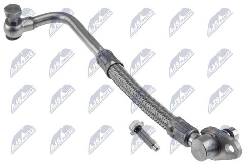 Оливопровід, компресор Eng. 1.6 Ecoboost, St, Flexifuel; Ford C-Max Ii 10-19, Fiesta Vi 13-17, Focus Iii 13-20, Galaxy Ii 10-15, Kuga Ii 12-19, S-Max 11-14