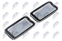 Ліхтар номерного знака Fiat 500C; Abarth 500,595,695,500C,595C,695C; 2006-