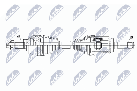Приводной вал Fiat Doblo 1.6D Multijet 10-, Opel Combo 1.6Cdti 12- Приводной вал Fiat Doblo 1.6D Multijet 10-, Opel Combo 1.6Cdti 12-