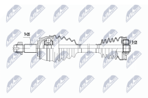 Приводний вал Fiat Panda 0.9 12-, Lancia Ypsilon 0.9 11- Приводний вал Fiat Panda 0.9 12-, Lancia Ypsilon 0.9 11-