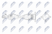 Приводний вал Fiat Panda 0.9 4X4, 1.3D Multijet 4X4 12-