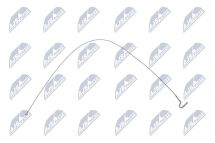 Тросовий привод, стоянкове гальмо Ford C-Max 2006-2014,Galaxy 2006-2014,S-Max 2006-2014