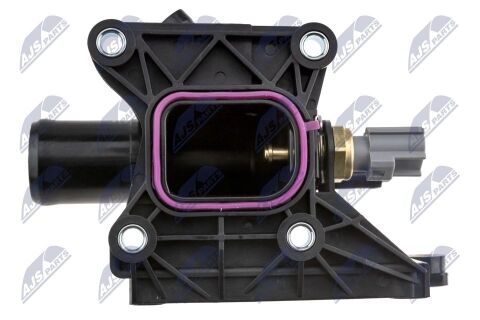 Корпус термостата Ford C-Max, C-Max Ii, Fiesta V, Fiesta Vi, Focus C-Max, Focus I, Focus Ii, Focus Iii, Fusion, Galaxy Ii, Mondeo Ii, Volvo C30, S40 Ii, S80 Ii, V50