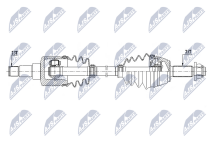 Приводной вал Ford Fiesta 1.0T Ecoboost 17- Приводной вал Ford Fiesta 1.0T Ecoboost 17-