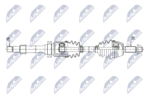 Приводний вал Ford Fiesta 1.0T Ecoboost 17-