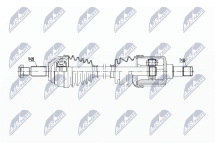 Приводной вал Ford Fiesta 1.6St 13- Приводной вал Ford Fiesta 1.6St 13-