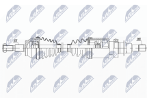 Приводной вал Ford Focus Iii St 2.0T 12-, Rs 2.3T 15-