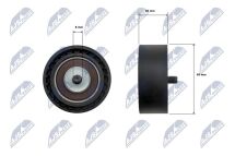 Відвідний/напрямний ролик, поліклиновий ремінь Ford Tourneo Custom V362(F3) 12-, Transit Custom V362(Fy,Fz) 12- Відвідний/напрямний ролик, поліклиновий ремінь Ford Tourneo Custom V362(F3) 12-, Transit Custom V362(Fy,Fz) 12-