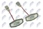 Фонарь освещения номерного знака Honda Accord Sedan 2002-,Civic Sedan,Hb 2000-,Civic Sendan,Hb 2006-, фото 1 - интернет-магазин Auto-Mechanic