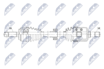 Приводний вал Honda Civic 1.6I-Dtec 13-16 Приводний вал Honda Civic 1.6I-Dtec 13-16