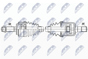 Приводний вал Honda Civic 2.2Ctdi 05-12