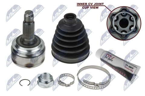 Шарнирный комплект, приводной вал Honda Civic Fd 4D 1.6,1.8 Шарнирный комплект, приводной вал Honda Civic Fd 4D 1.6,1.8