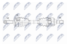 Приводний вал Hyundai I30 1.4Crdi,1.6Crdi 13-, Ix20 1.4Crdi,1.6Crdi 10-, Kia Venga 1.4Crdi,1.6Crdi 10-