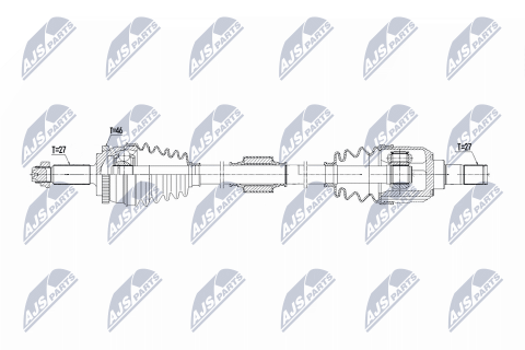 Приводной вал Hyundai I30 1.4Crdi,1.6Crdi 13-, Ix20 1.4Crdi,1.6Crdi 10-, Kia Venga 1.4Crdi,1.6Crdi 10- Приводной вал Hyundai I30 1.4Crdi,1.6Crdi 13-, Ix20 1.4Crdi,1.6Crdi 10-, Kia Venga 1.4Crdi,1.6Crdi 10-