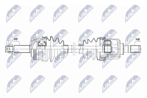Приводний вал Hyundai Ix20 1.4,1.6 10-, Kia Venga 1.4,1.6 10- Приводний вал Hyundai Ix20 1.4,1.6 10-, Kia Venga 1.4,1.6 10-