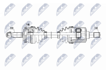 Приводний вал Hyundai Tucson 2.0Crdi 2Wd,4Wd 113Km 04-, Kia Sportage 2.0Crdi 4Wd 113Km 04-