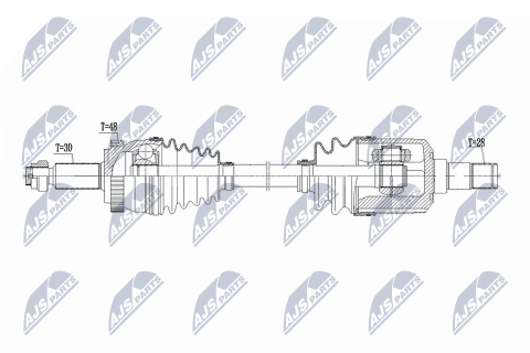 Приводной вал Hyundai Tucson 2.0Crdi Awd 06-10, Kia Sportage 2.0Crdi 4Wd 06-10 Приводной вал Hyundai Tucson 2.0Crdi Awd 06-10, Kia Sportage 2.0Crdi 4Wd 06-10