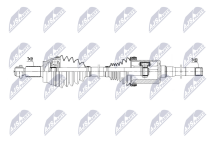 Приводний вал Jaguar F-Type 5.0Scv8 P450Awd,Scv8 P575R Awd,Scv8 R 14-