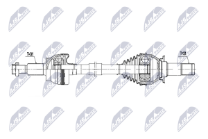 Приводний вал Jaguar Xe 2Wd,4Wd 15-, Xf Ii 2Wd,4Wd 15-