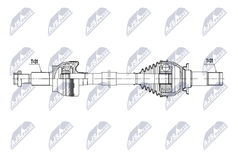 Приводний вал Jaguar Xe 2Wd,4Wd 15-, Xf Ii 2Wd,4Wd 15- Приводний вал Jaguar Xe 2Wd,4Wd 15-, Xf Ii 2Wd,4Wd 15-