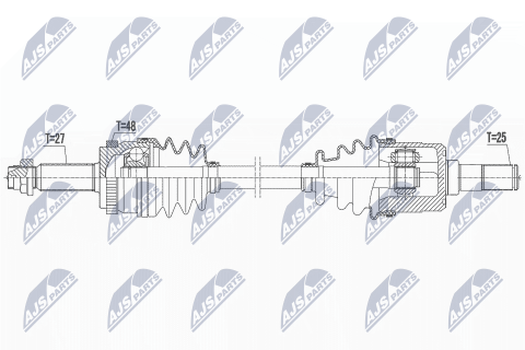 Приводной вал Kia Sportage Awd 10-, Hyundai Ix35 Awd 10- Приводной вал Kia Sportage Awd 10-, Hyundai Ix35 Awd 10-
