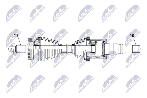 Приводний вал Land Rover Discovery Iii 2.7Td,4.0,4.4 04-, Discovery Iv 2.7Td,3.0Td,3.0Sdv6,5.0 09-, Range Rover Sport 2.7Td,3.0Td,3.6Td,4.2,4.4,5.0 09- Приводний вал Land Rover Discovery Iii 2.7Td,4.0,4.4 04-, Discovery Iv 2.7Td,3.0Td,3.0Sdv6,5.0 09-, Range Rover Sport 2.7Td,3.0Td,3.6Td,4.2,4.4,5.0 09-