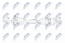 Приводний вал Lexus Rx300 03-08