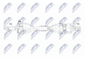 Приводной вал Lexus Rx300 03-08