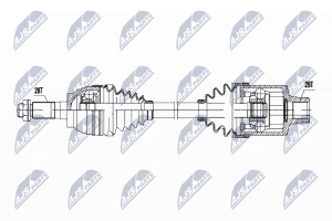 Приводний вал Mazda 5 2.0Td 05-10, 3 2.0Td 06-09