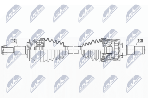 Приводной вал Mazda Cx-5 2Wd 4Wd 2.0,2.2D 11-