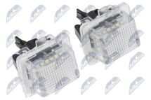 Фонарь освещения номерного знака Mercedes C(W204), C T-Model(S204), C(C204),E(W212), E T-Model(S212), E(C207); 2005-