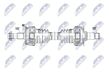 Приводний вал Mercedes E W212,S212 09-, Cls C218,X218 11-, Glk X204 08-