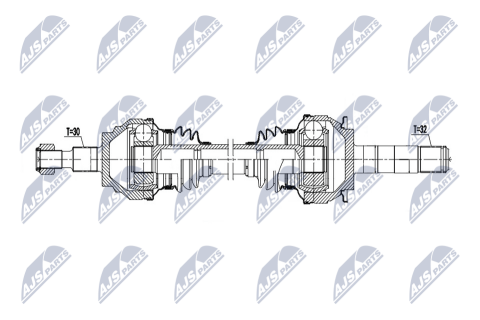 Приводной вал Mercedes Gl X164 06-, Ml W164 05- Приводной вал Mercedes Gl X164 06-, Ml W164 05-