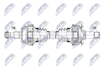 Приводний вал Mercedes Gl X166 12-, Gls 15-, M W166 11-, Gle W166 15-