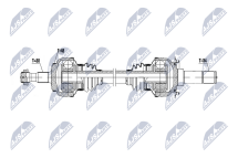 Приводной вал Mercedes S W221,V221 S65Amg 6.0 05-