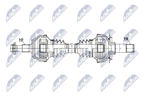 Приводной вал Mercedes S W222,V222,X222 S400,S450,S500,S560 Rwd 17- Приводной вал Mercedes S W222,V222,X222 S400,S450,S500,S560 Rwd 17-