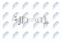 Приводний вал Mercedes Vito 108D,110Td,113,114 96-03 , V-Class V200,V230,V230Td 96-03 L