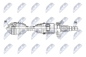 Приводний вал Mini F55,F56,F57 Cooper,Cooper D,One 13-